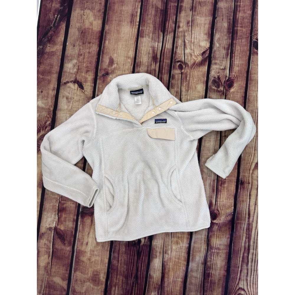 Patagonia Snap-T Women's Gray Pullover Jacket Pockets XS